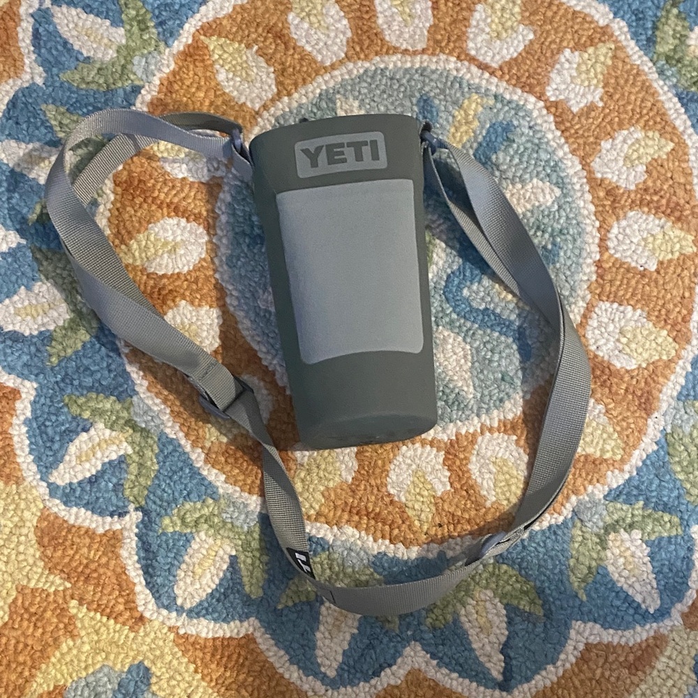 YETI Olive and Gray Bottle Carrier